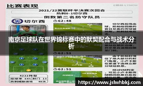 南京足球队在世界锦标赛中的默契配合与战术分析